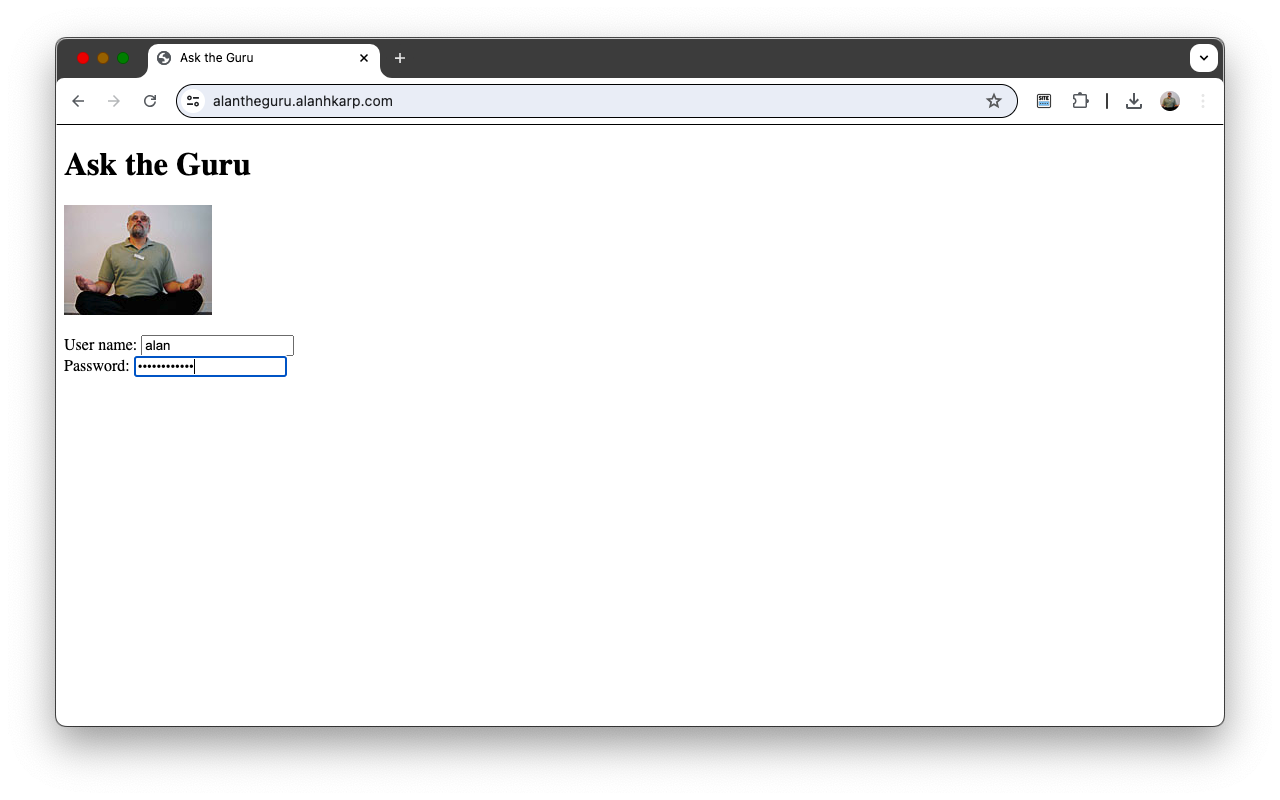 Figure 2: SitePassword User Interface